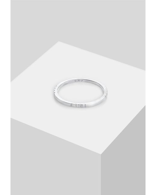 Elli Jewelry Metallic Ring Geo
