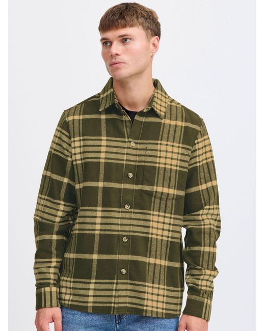 Solid Hemd Nab in Green für Herren