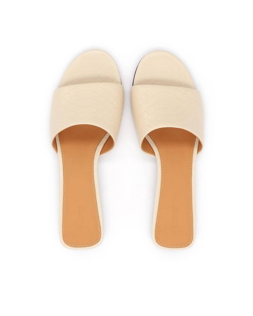 Kazar White Pantolette