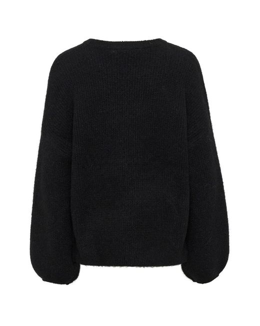 Gestuz Black Pullover Gzalpha