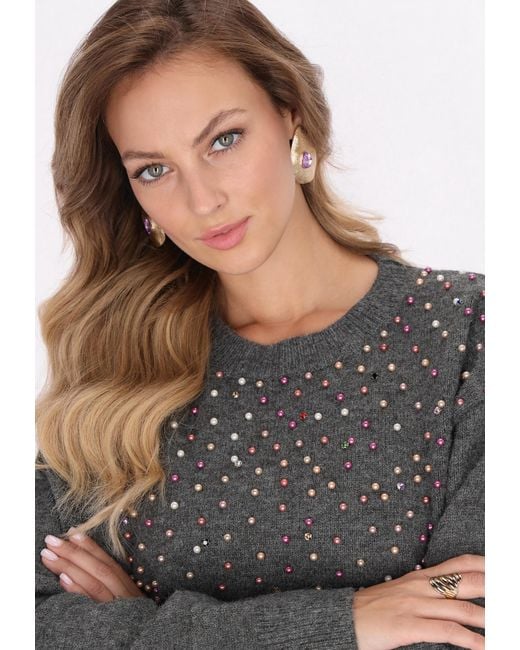 faina Gray Pullover