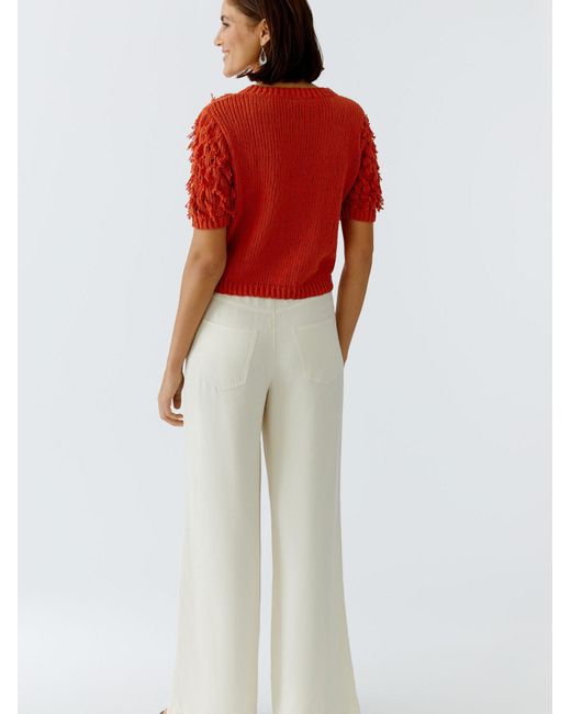 Ouí Red Pullover