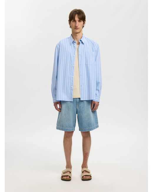 SELECTED Hemd in Blue für Herren