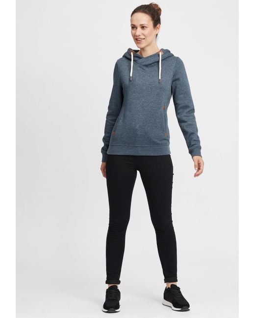 Oxmo Blue Sweatshirt Vicky Hood