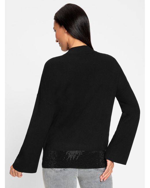 heine Black Pullover
