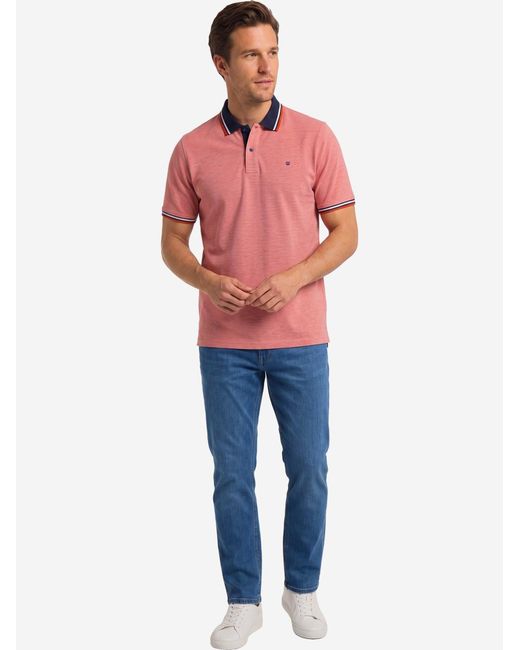 Redmond Shirt Basic in Blue für Herren