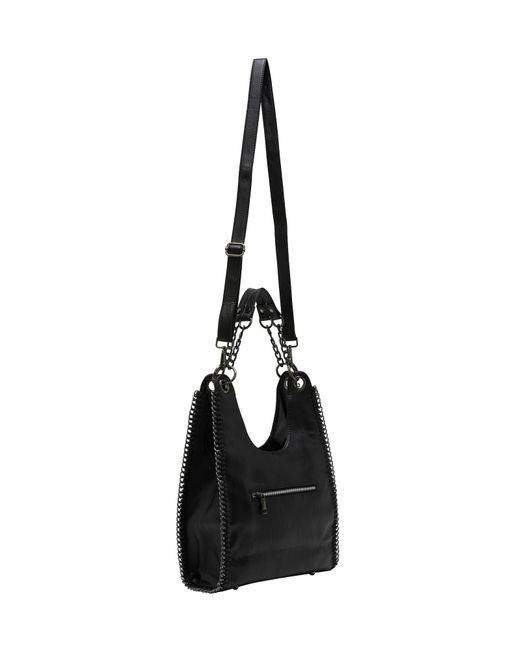 faina Black Schultertasche