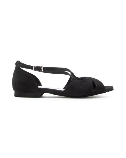 Dancing Queen Black Sandale Grace Harmony Tanzschuhe Wildleder