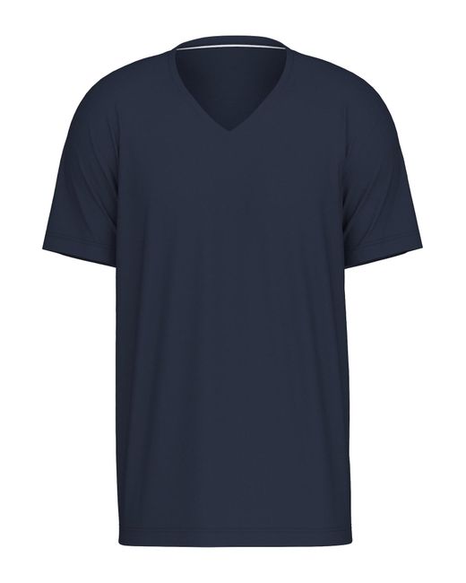 Calida Shirt Remix Basic Sleep in Blue für Herren