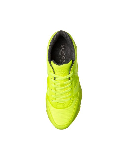 SOCCX Yellow Sneaker