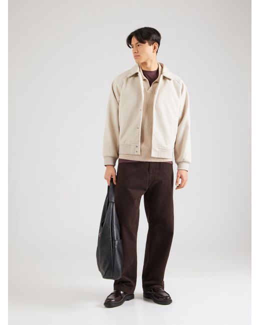 SELECTED Pullover Slhdry in Natural für Herren