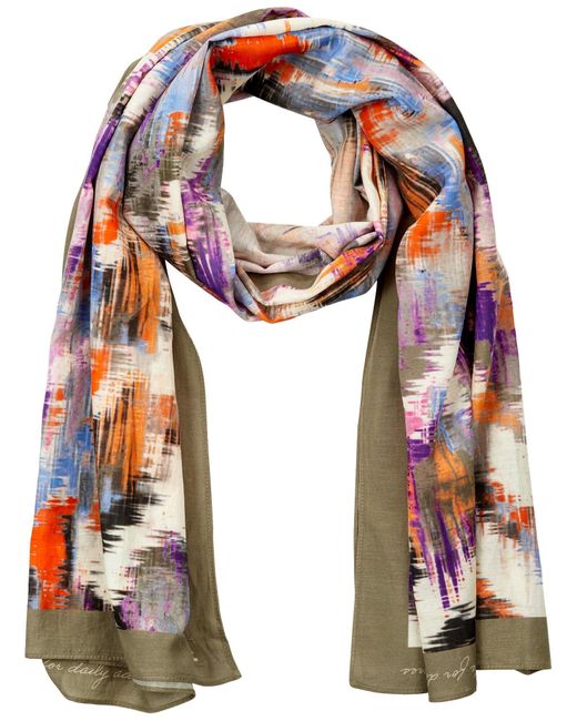 Camel Active Multicolor Schal Mit Print