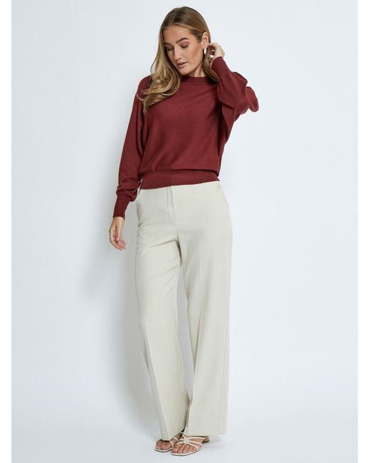 Minus Red Pullover Dana Bat