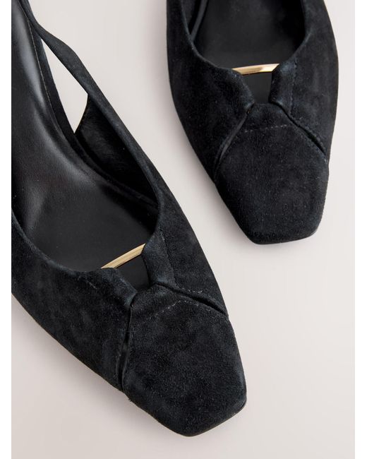 Next Brown Slingpumps