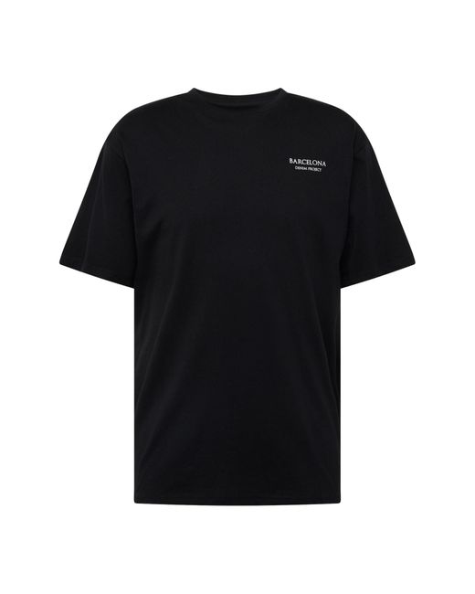 Denim Project T-shirt 'barcelona' in Black für Herren