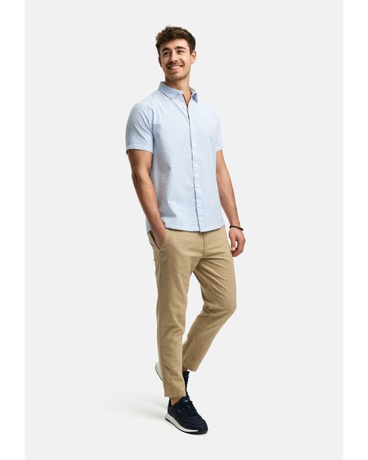 INDICODE Hemd Maribo in Blue für Herren