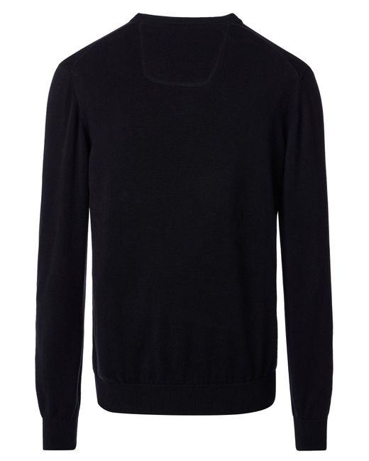 CASA MODA Pullover Basic in Black für Herren