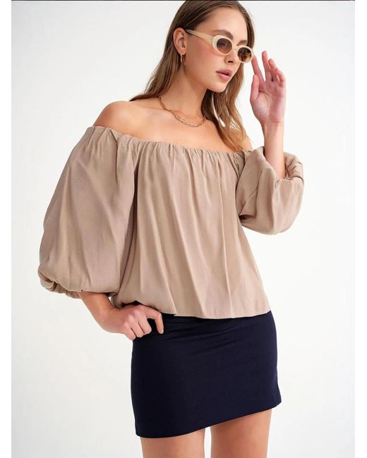MixRay Blue Bluse