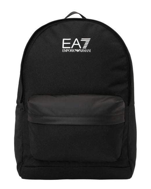 EA7 Black Rucksack