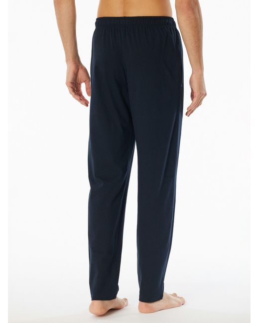 Schiesser Pyjamahose Mix Relax in Blue für Herren