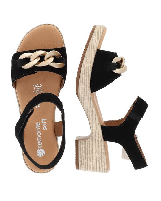 Remonte Black Sandale