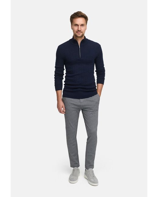 JEFF Pullover Camden in Blue für Herren