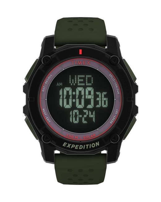 Timex Digitaluhr Expedition Ridge Solar in Black für Herren