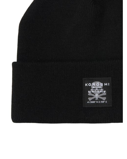 Koröshi Mütze in Black für Herren
