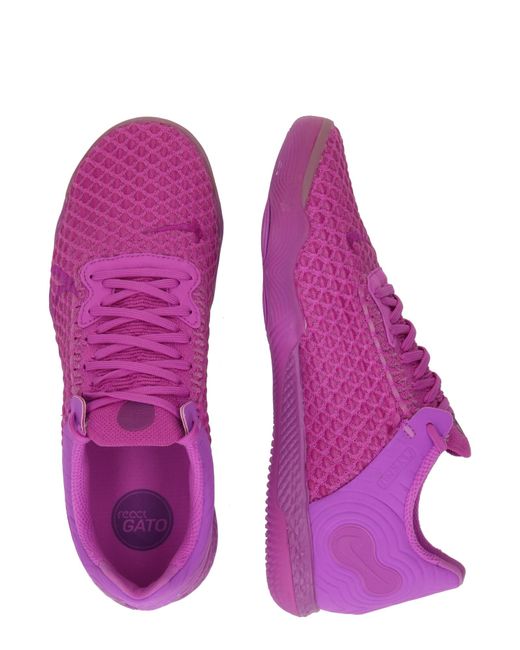 Nike Sportschuh 'react gato' in Purple für Herren