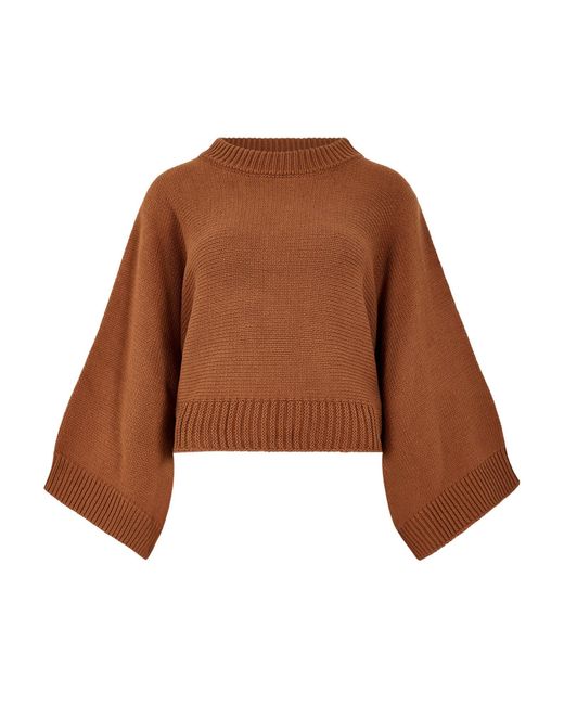 Apricot Brown Pullover
