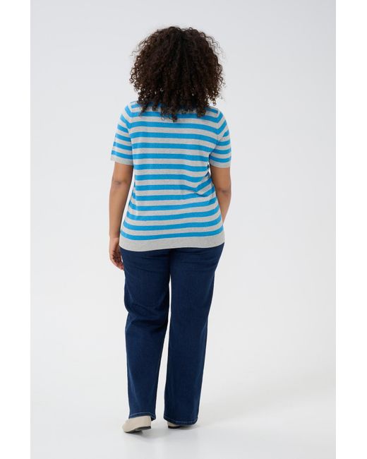Kaffe Blue Pullover Ankia