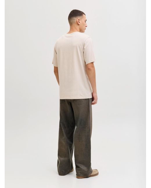 Jack & Jones T-Shirt Jjejeff in White für Herren