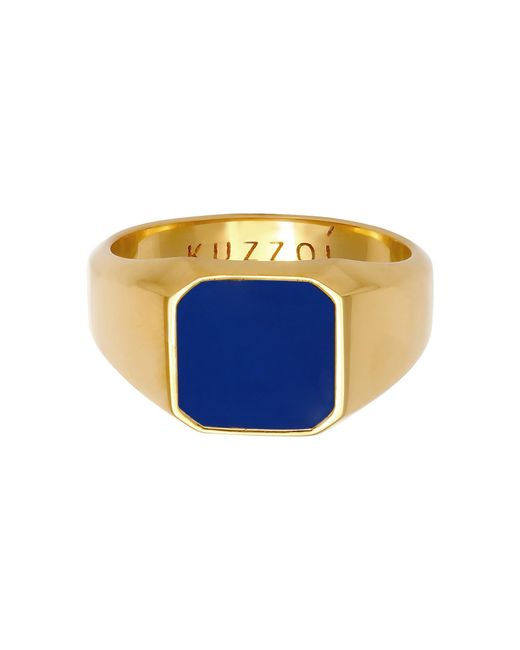 Kuzzoi Ring Enamel in Multicolor für Herren