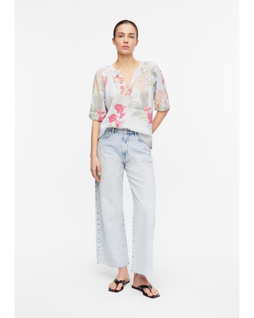 Comma, White Bluse