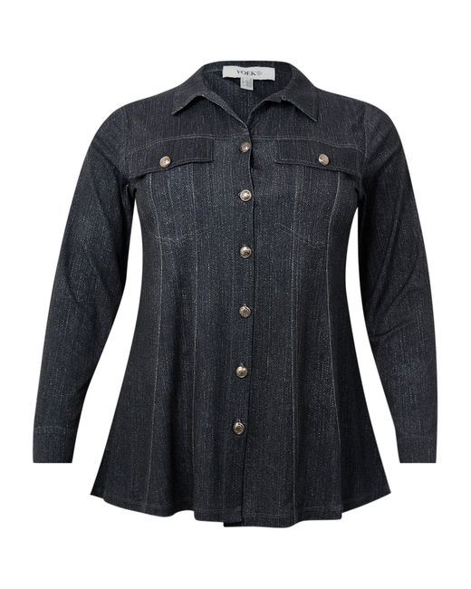 Yoek Black Bluse