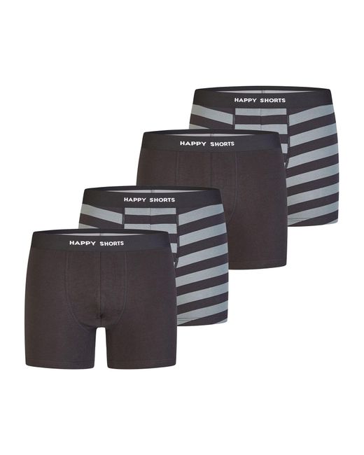 HAPPY SHORTS Boxershorts in Gray für Herren