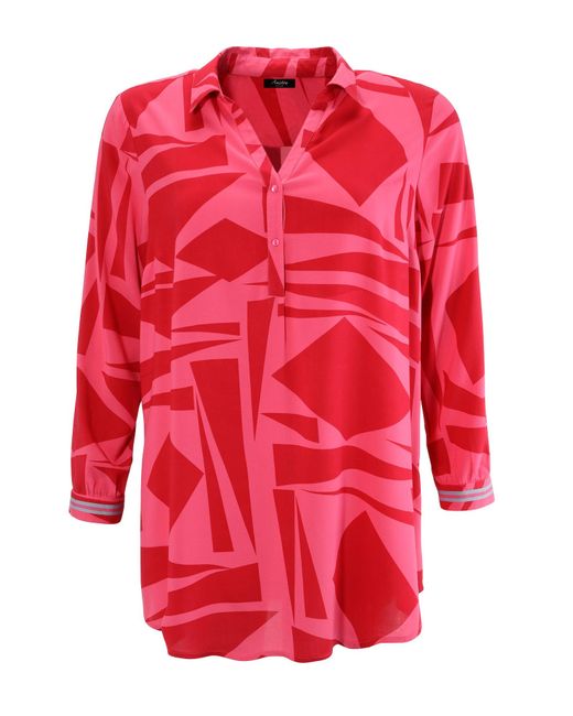 Aniston Red Bluse