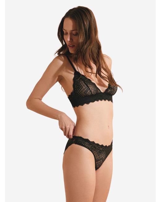 Etam Black Slip Eclipse