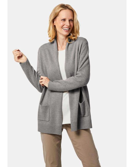 Goldner Gray Strickjacke