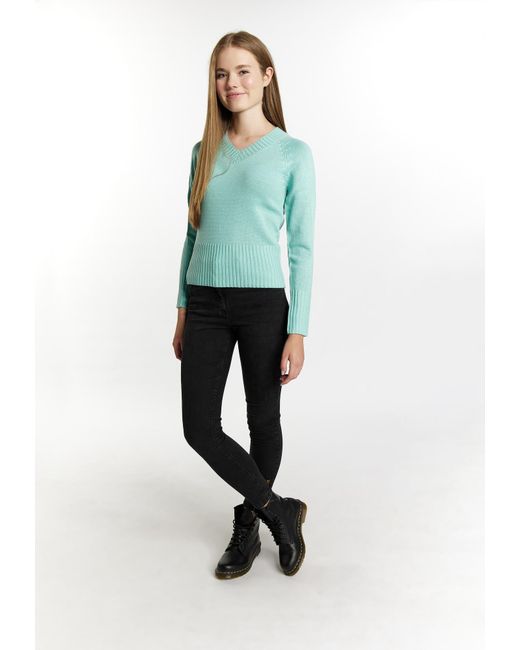 myMo Blue Pullover Blonda
