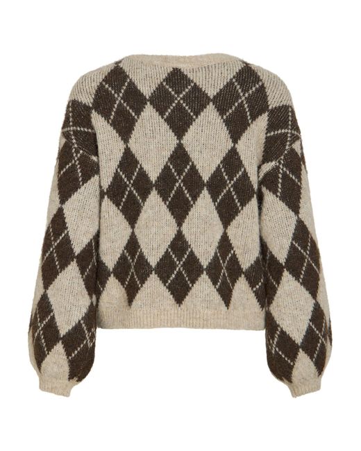 Vila Metallic Pullover Vikarley