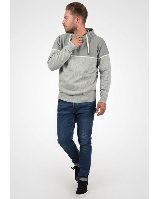 INDICODE Pullover Lynde in Gray für Herren
