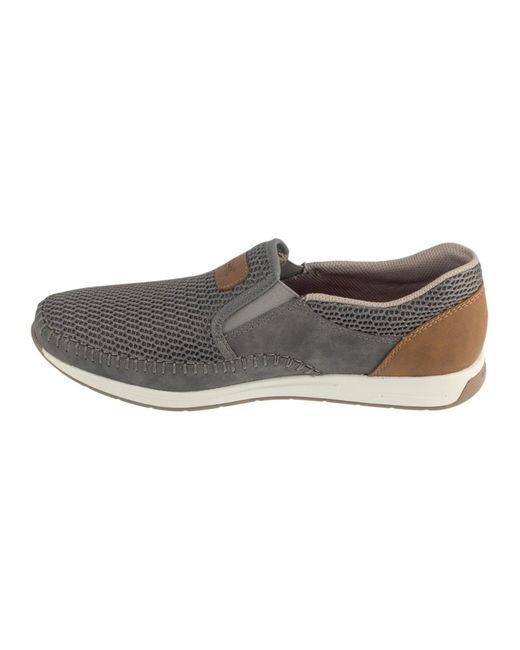 Rieker Slipper 11954 in Gray für Herren