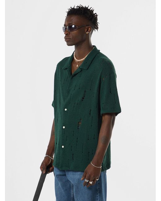 VAMOS CLO Hemd in Green für Herren