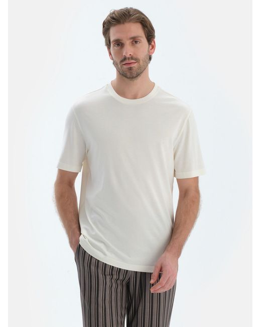 Dagi T-Shirt in White für Herren