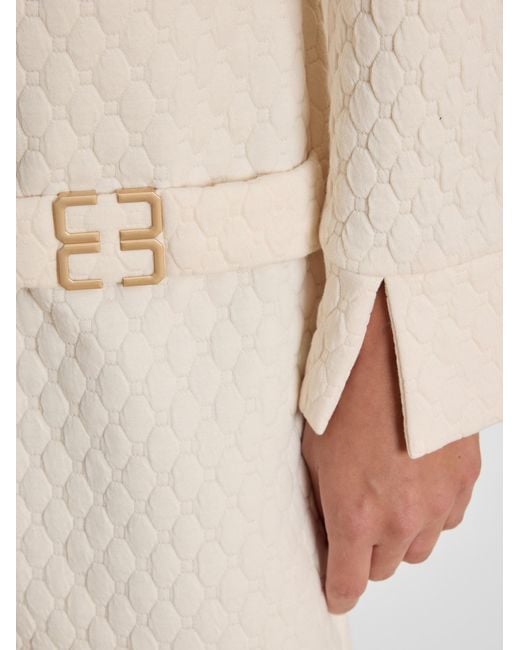 Ana Alcazar White Kleid Adlea