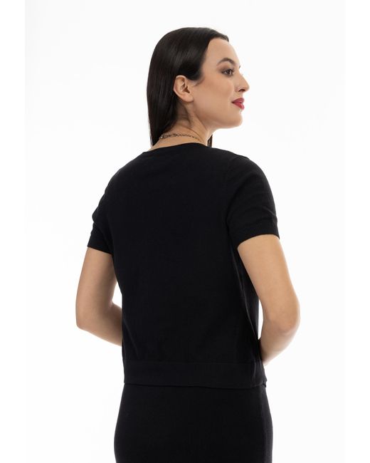 faina Black Pullover