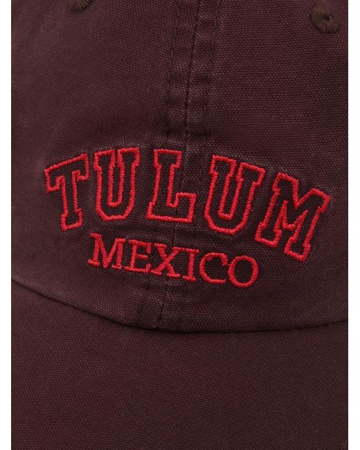Pull&Bear Red Cap Tulum Mexico
