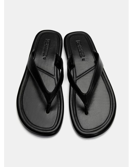 Pull&Bear Black Zehentrenner