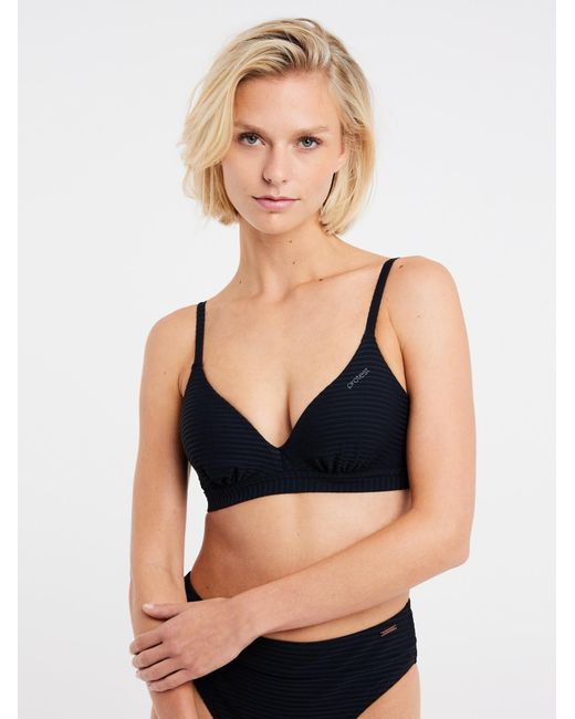 Protest Black Bikinitop Mixdall